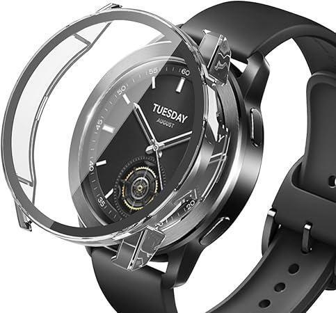 ★'Xiaomi Watch S3 対応 ケース 強化ガラスフィルム クリア拍卖