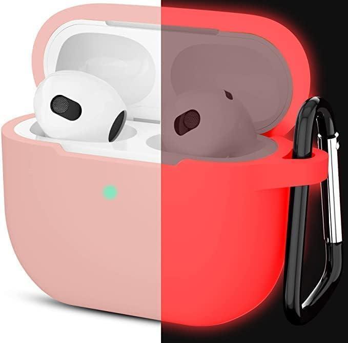 ★最終価格帯AirPods 3用 ケース 透明 全面保護カバー 落下防止 耐衝撃 赤拍卖