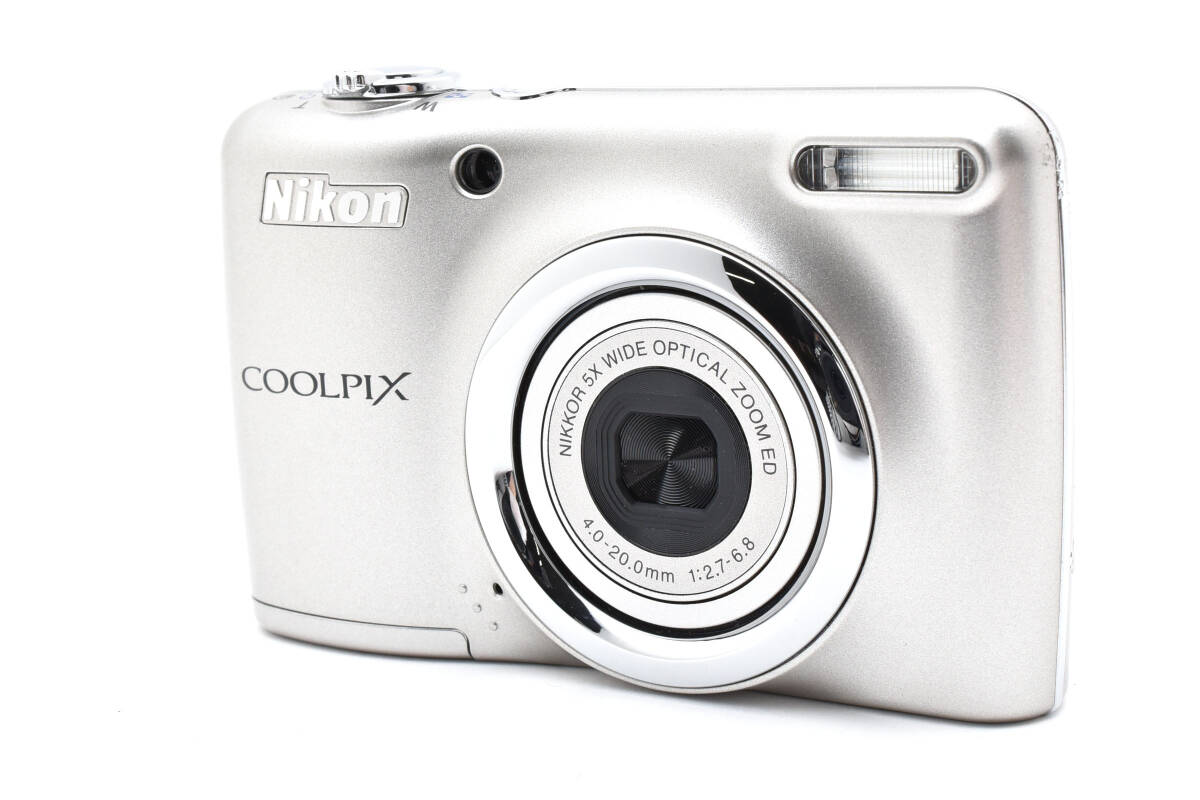 【良品】ニコン Nikon COOLPIX L23 コンパクト デジタルカメラ 単三電池使用 動作OK A74F0H6拍卖