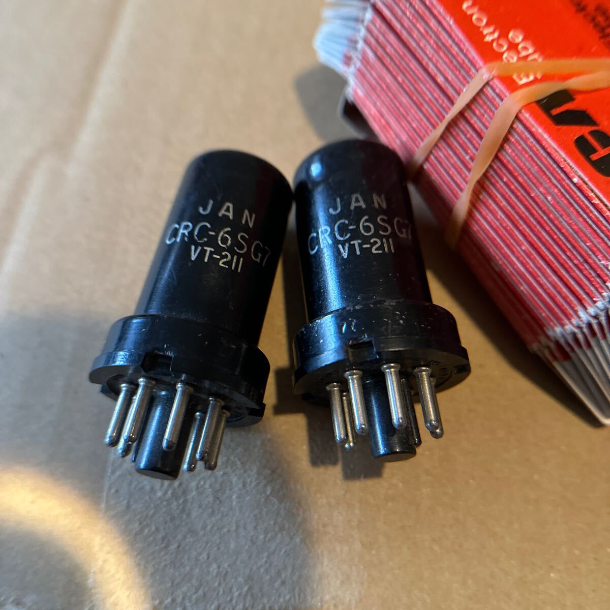 1 NOS 真空管 6SG7 RCA VT-211 Jan 6K6 6BA6 6SD7 6006 似 セミリモート 5極管拍卖
