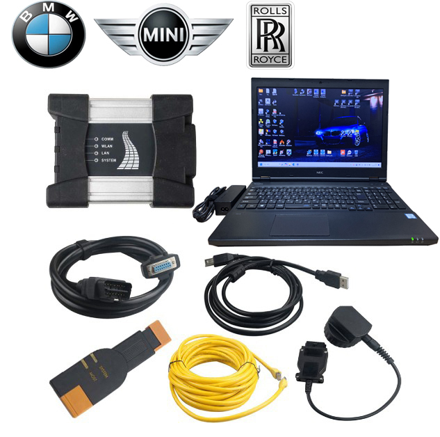 2025年6月 正規セットアップ 日本語完全版 BMW診断機 ICOM NEXT フルセット ISTA+ ISTA-P コーディング MINI ESYS PLUS ロールスロイス拍卖