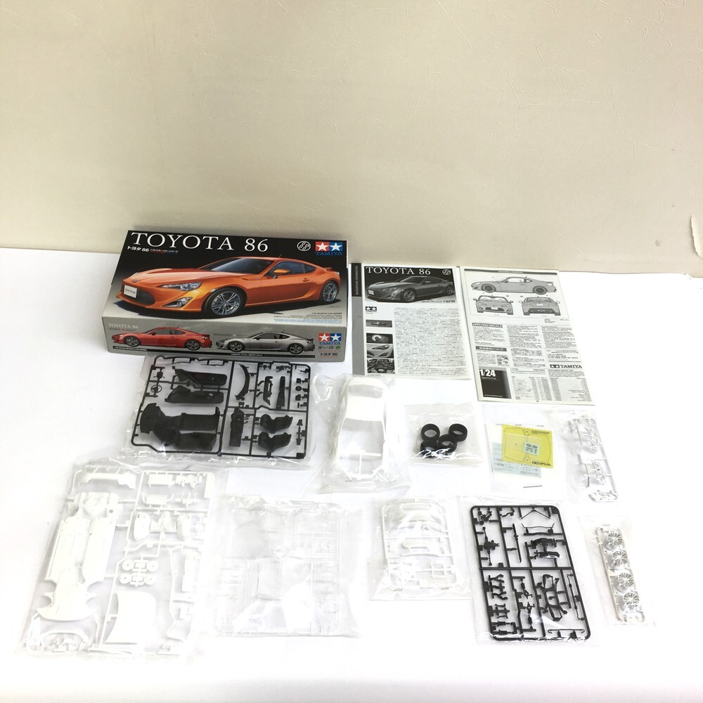 ♪【同梱可】【80】未組立品 TAMIYA タミヤ TOYOTA 86 トヨタ86 スポーツカーシリーズ No.323 1/24スケール プラモデル拍卖
