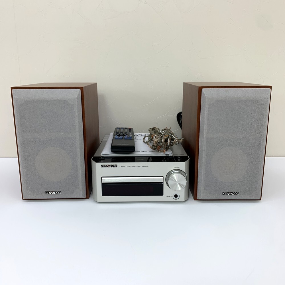 ●【同梱不可】【140】中古品 Kenwood Corporation ケンウッド LS-K521-S コンポセット 音出し確認済み拍卖