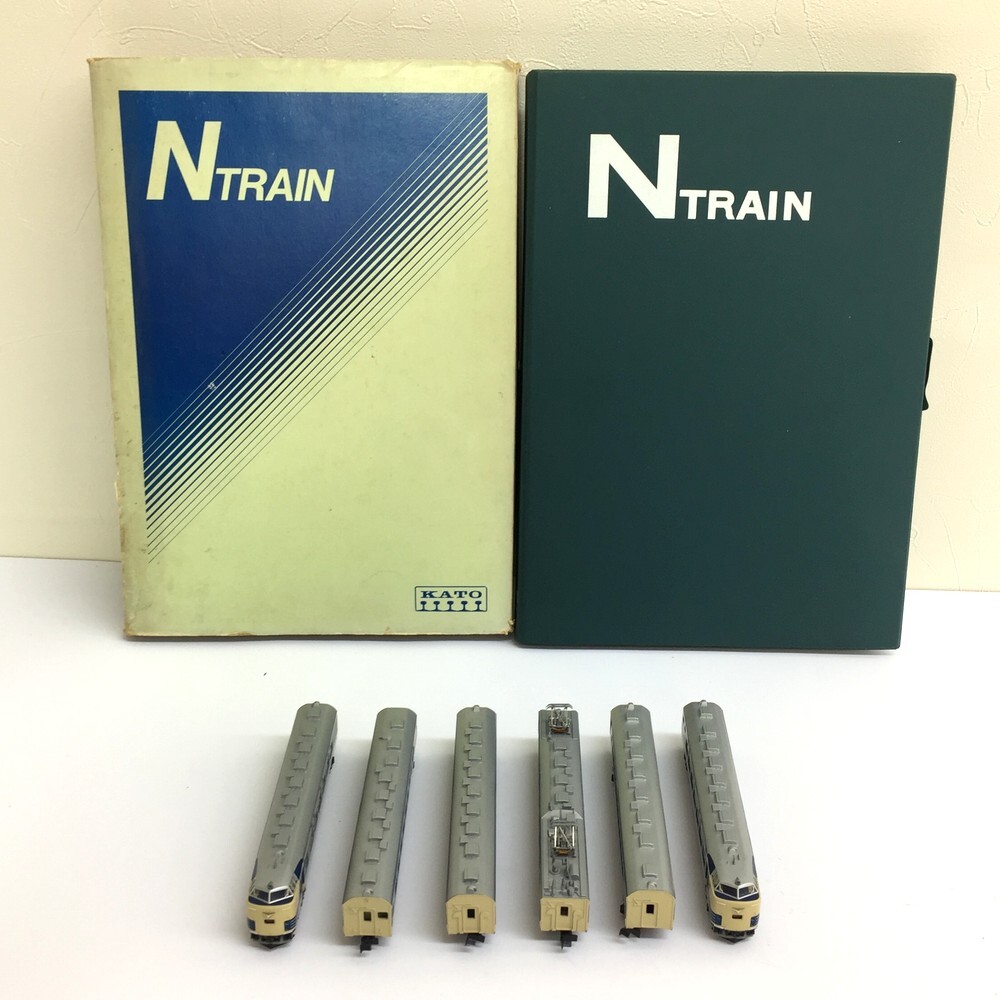 ♪【同梱可】【60】中古品 KATO S4080 国鉄 583系 交直両用特急形寝台電車 6両セット Nゲージ ※モーター動作確認済・ライト点灯確認済拍卖