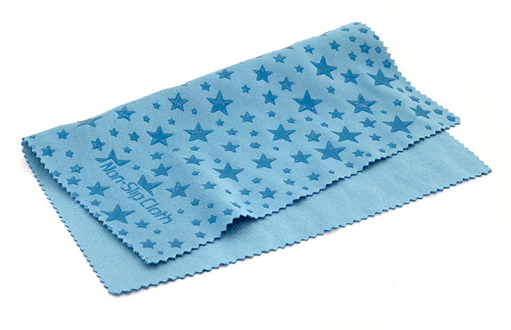 新品 すべらない メガネふき ノンスリップ クロス ブルー メガネ拭き お手入れ グッズ 合格祈願 受験応援 グッズ ゆうパケット発送拍卖