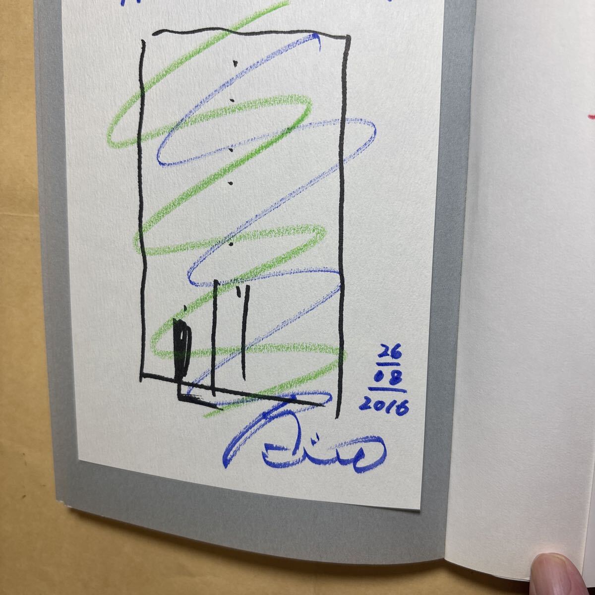 サイン本 古山正雄 安藤忠雄 野獣の肖像 宛名あり拍卖