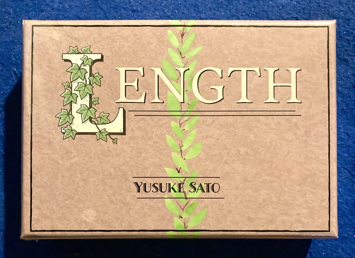 レングス LENGTH デザイナー 佐藤 雄介 Yusuke Sato 新ボードゲーム党 (New Board Game Party)新品未開封品 ボードゲーム拍卖