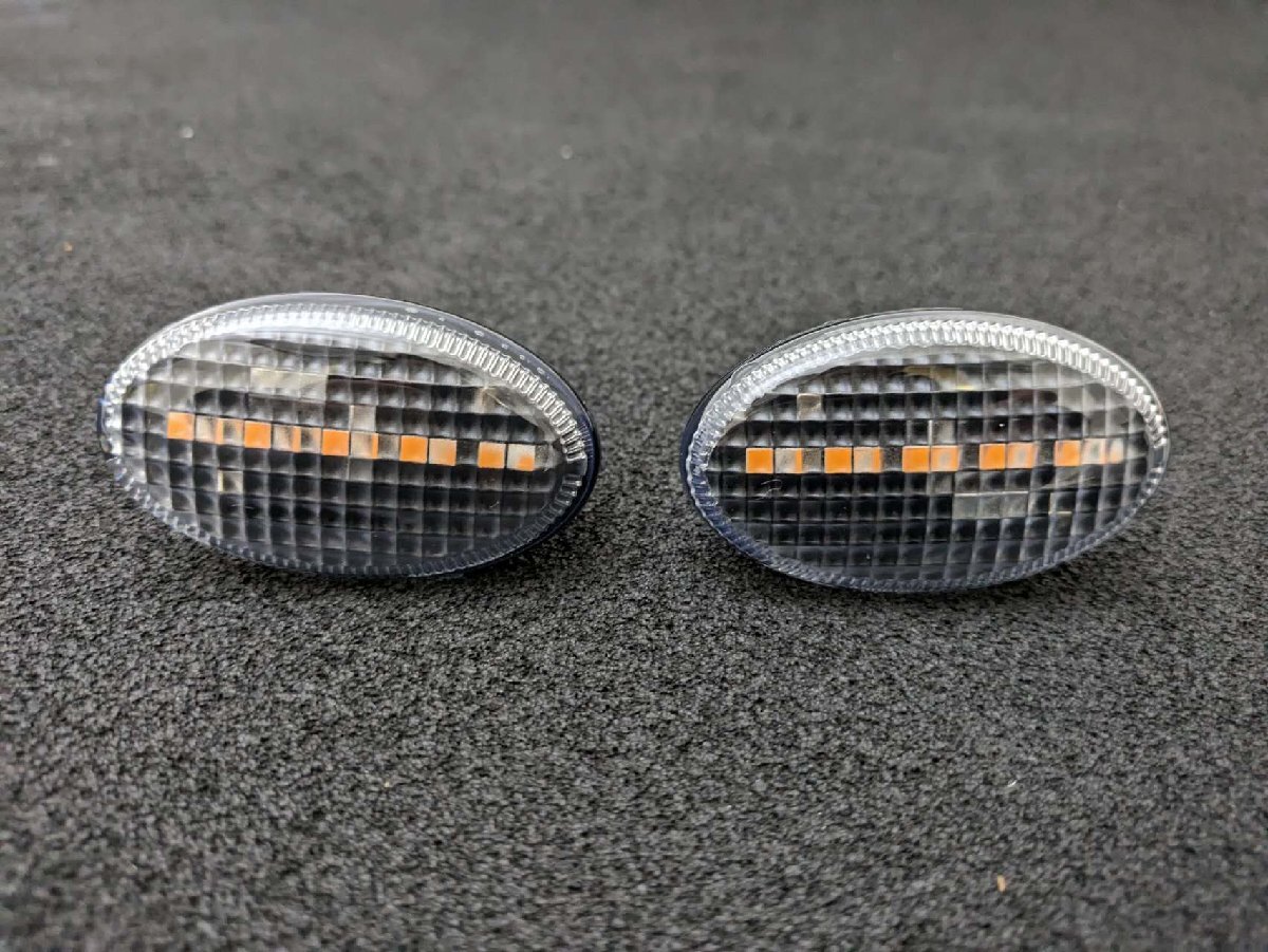 流星ウインカー♪ シーケンシャルウインカー♪ サイドマーカー サンバートラック TT1 TT2 TB TC スーパーチャージャー パネルバン クリア拍卖