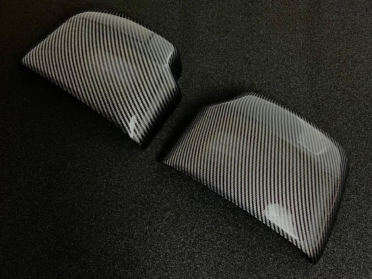 スポーティ全開♪ カーボン ルック ドアミラー カバー エブリイバン DA64V PA GA PU PC ジョイン ジョインターボ エブリイ ガーニッシュ拍卖