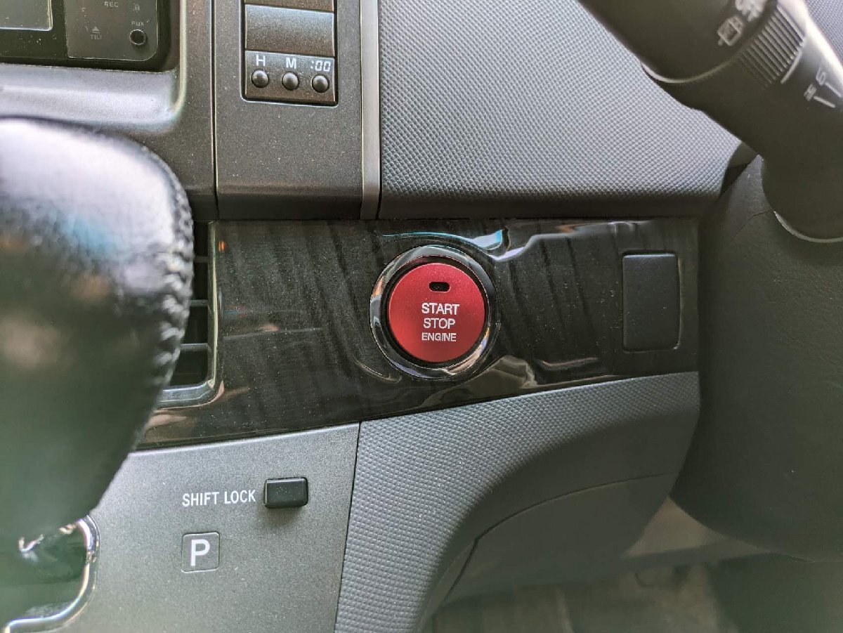 デザイン性UP♪ レッド エンジン スターター スイッチ カバー アベンシスワゴン ZRT272W Xi Li拍卖