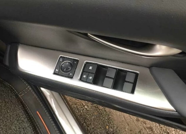 高グレード化♪ サテンシルバー ウインドウスイッチ パネル カバー レクサス UX UX200 UX250h MZAH10 MZAH15 Fスポーツ バージョン C L拍卖