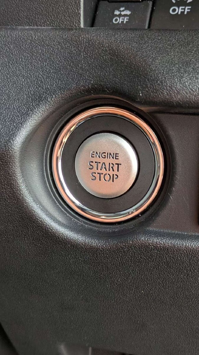 デザイン性UP♪ エンジン スターター スイッチ カバー 銀 ジムニーノマド JC74W FC ジムニー JB64W XG XL XC ジムニーシエラ JB74W JL JC拍卖