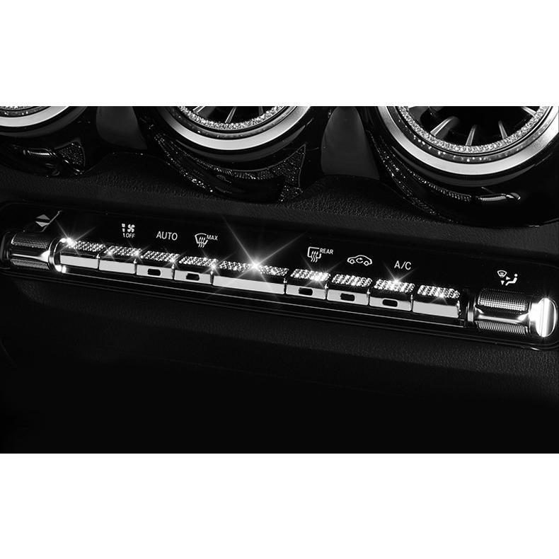 ラグジュアリー♪ メルセデス ベンツ スワロフスキー エアコンスイッチ カバー X167 GLS400d GLS450d GLS580 GLS63 GLSクラス拍卖