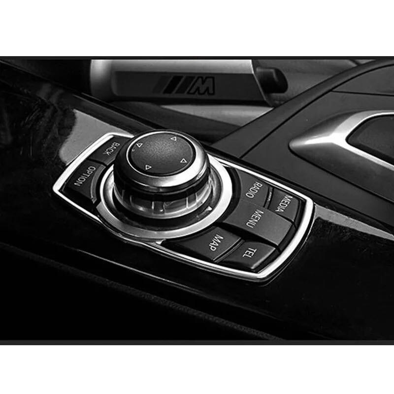 高品格♪ BMW サテンシルバー iDrive コマンド スイッチ リング F80 M3セダン 30ヤーレMS コンペティション M3 CS Mヒートエディション拍卖