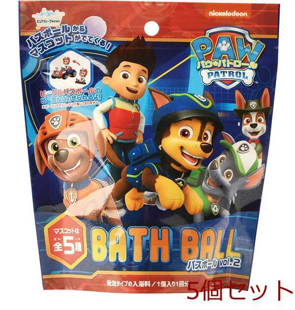 パトロール バスボール vol.2 ピュアグレープの香り 60g 1回分 5個セット拍卖