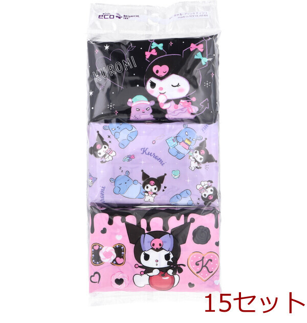 水に流せるプリントティシュ クロミ 16枚 8組 ×6個入 15セット拍卖