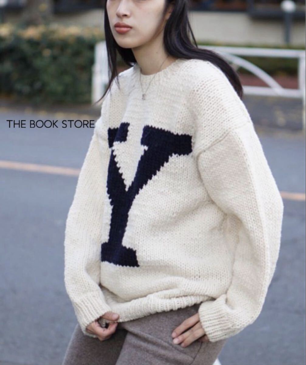 【THE BOOK STORE】ハンドロゴセーター拍卖