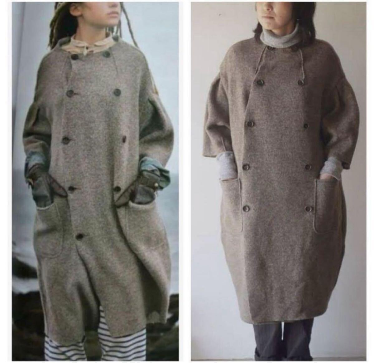 【KAPITAL】チロルウール女の子パフコート拍卖