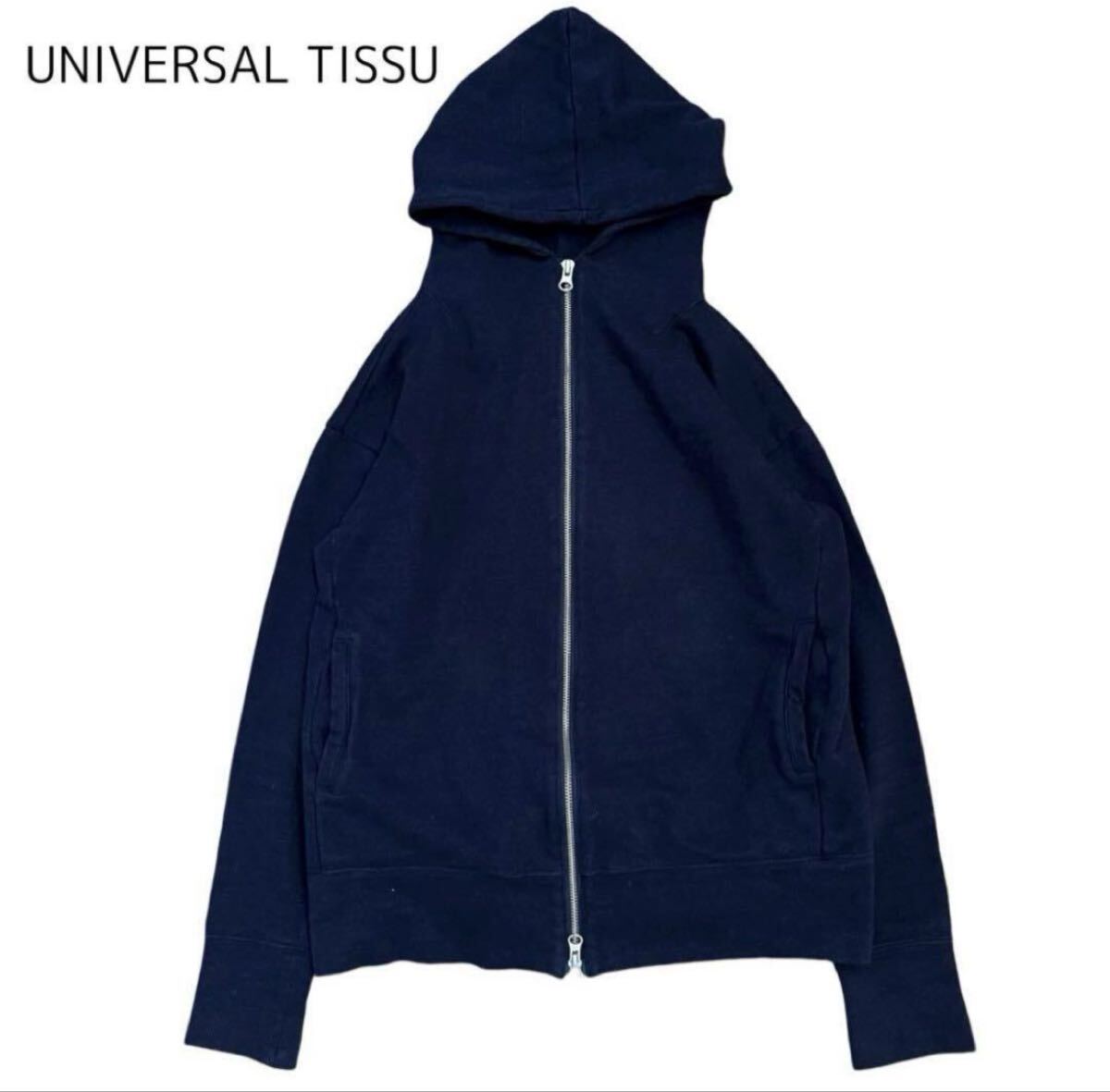 【UNIVERSAL TISSU 】ダブルジップパーカー拍卖