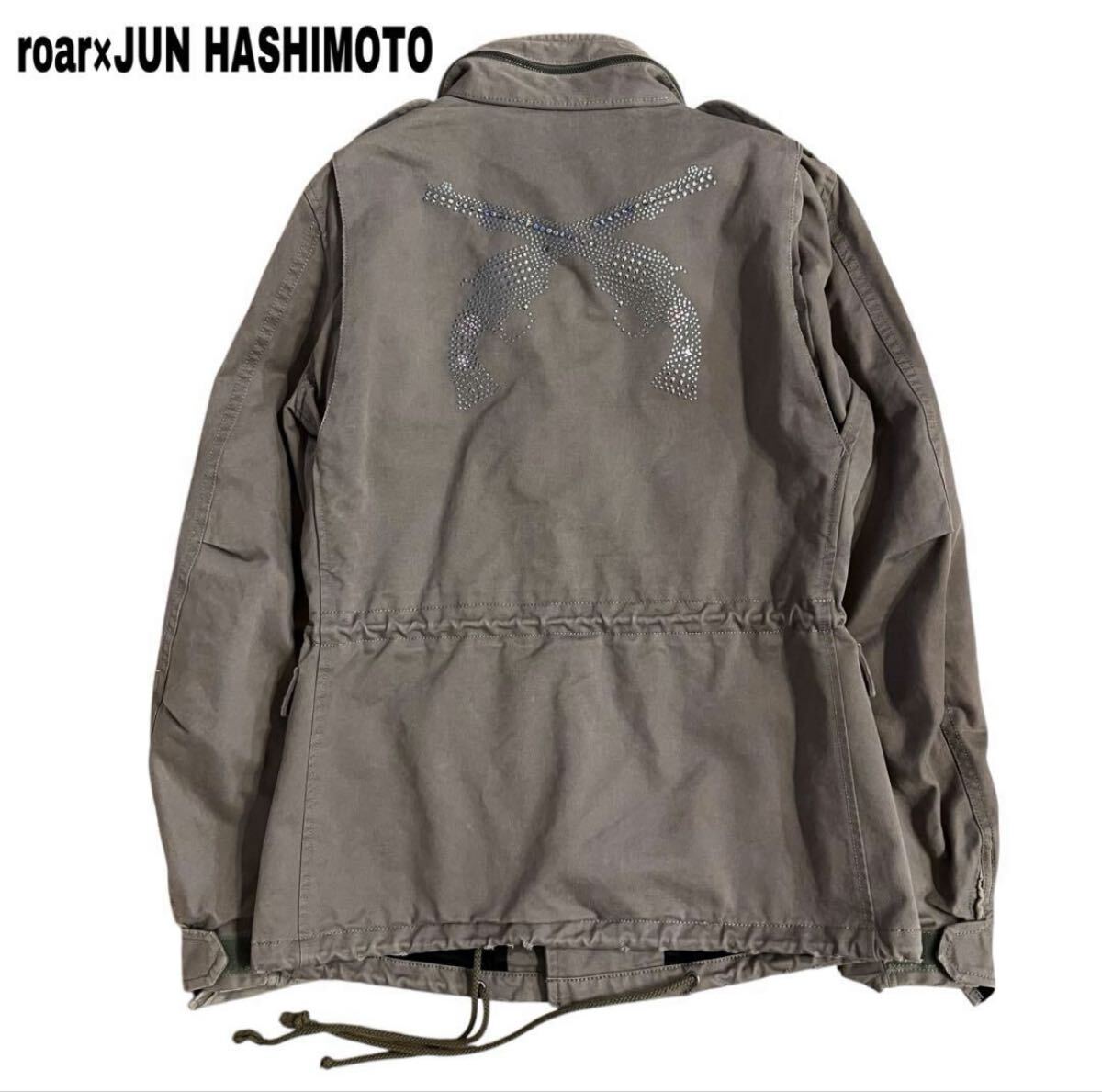 【roar×JUN HASHIMOTO】スワロクロスガン M65 ジャケット拍卖