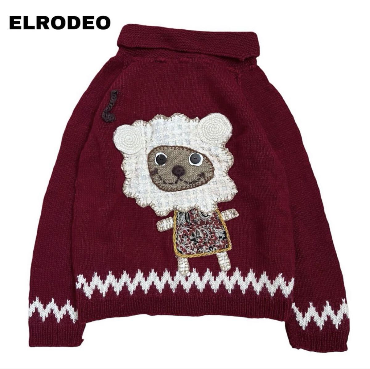 【ELRODEO】ウールジップアップコート拍卖