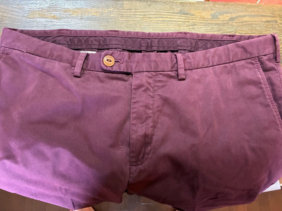 ブルックスブラザーズ スリムフィットパンツ 92cm 35/32 レッドフリース  Polo Ralph ラルフローレン拍卖