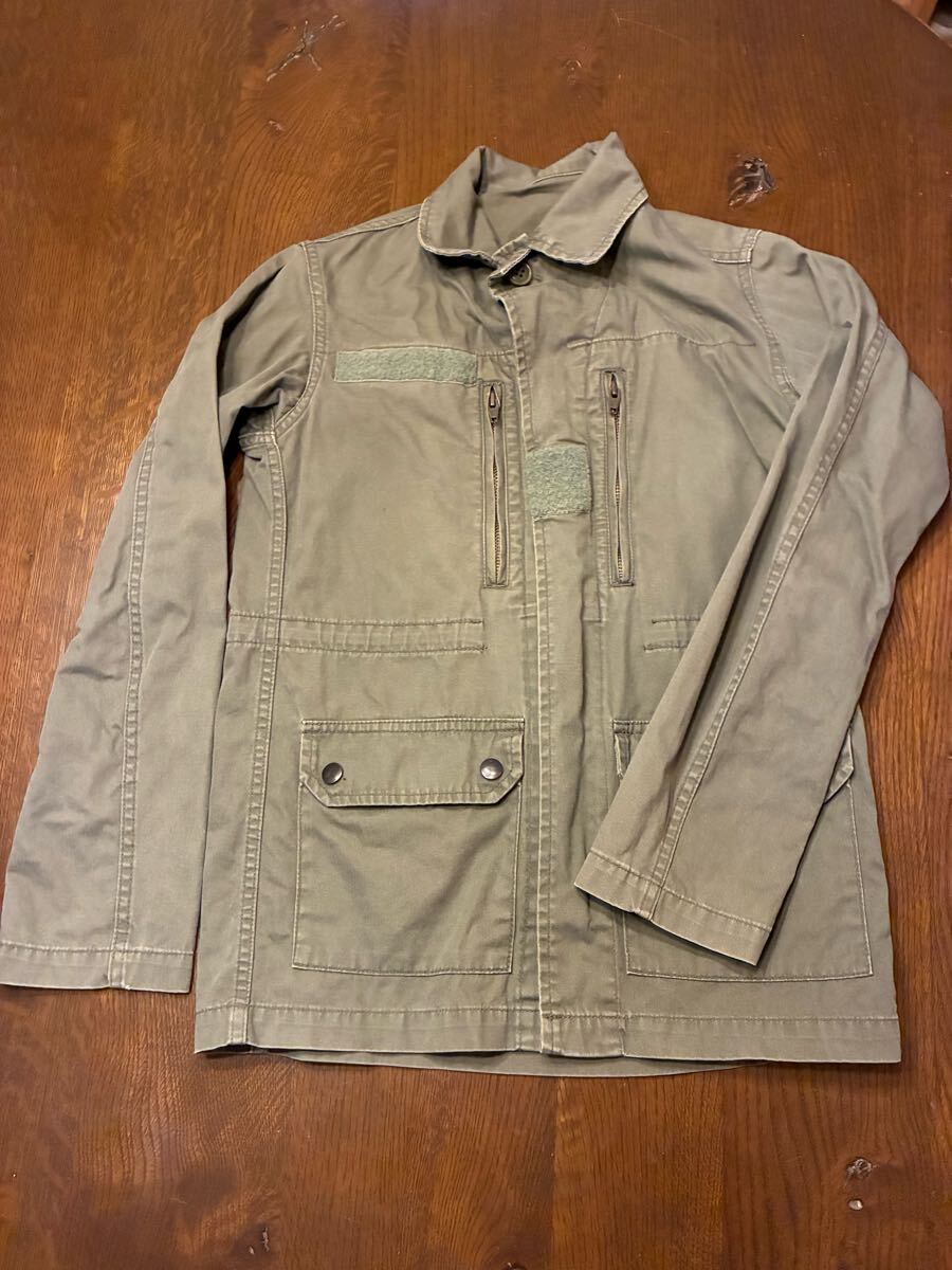 ハリウッド・ランチマーケット ハリラン TOLL FREE ミリタリージャケット Sサイズ拍卖