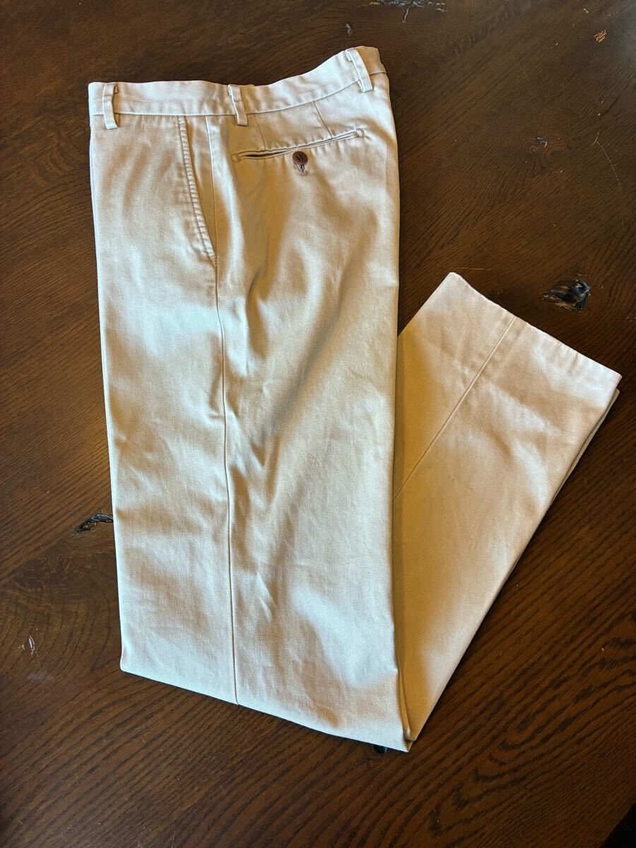 エミネント カルツォーニ コットンパンツ ベージュ76cm日本製 INCOTEX PT ピーティートリノ ROTA 拍卖