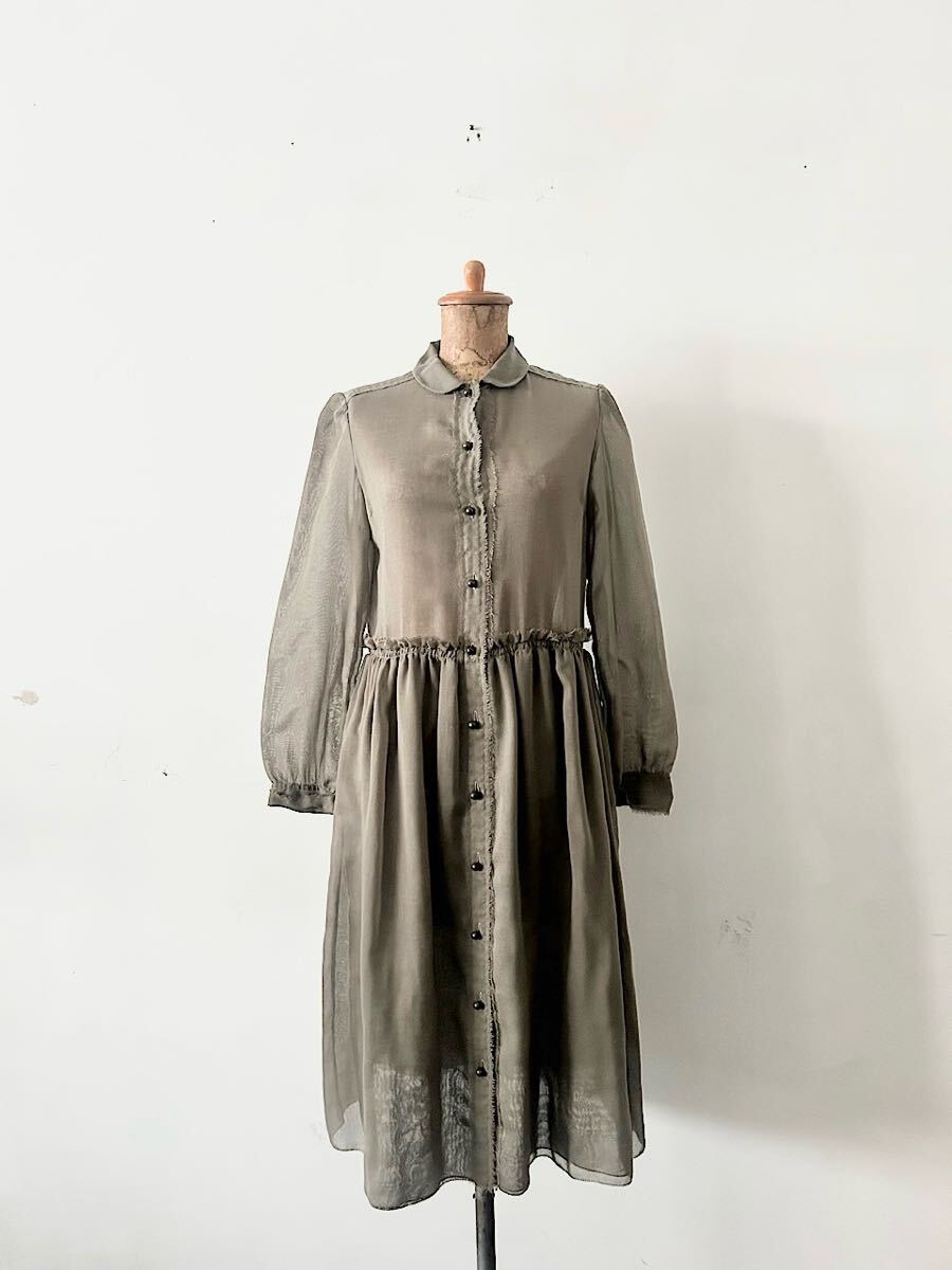 DRESSTERIOR ポリエステル ワンピース チャコール カーキ拍卖