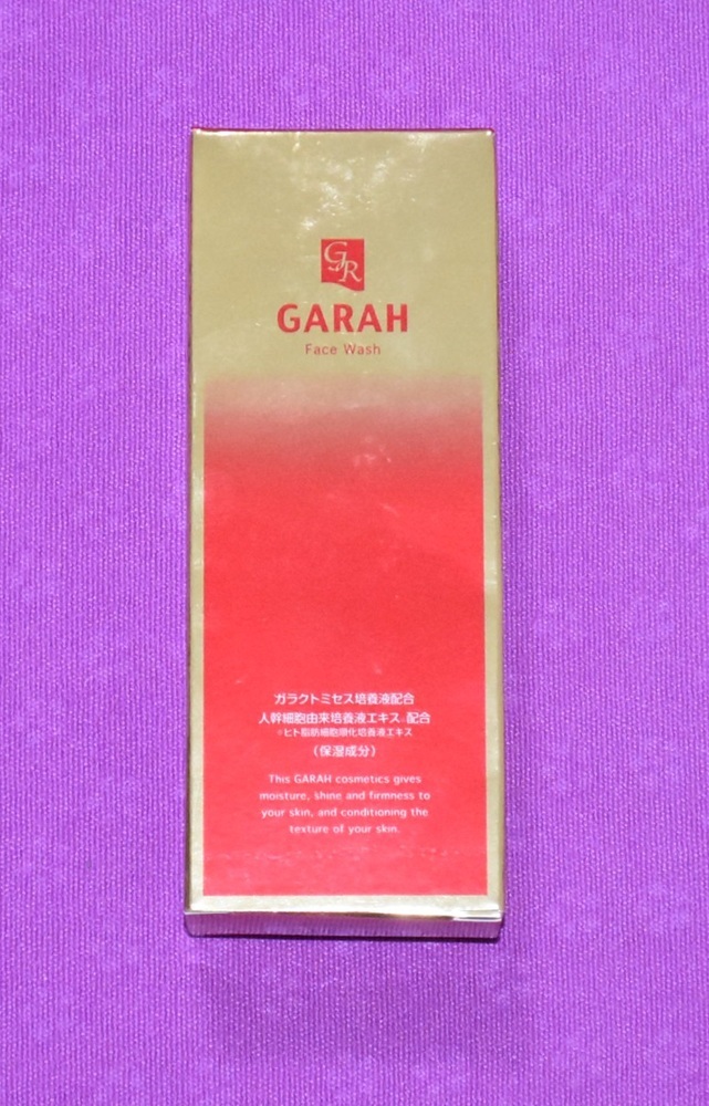 ガラ GARAH 洗顔フォーム 120g 【定価6,050円】ガラクトミセス 培養液配合 美白 保湿 キメ 弾力拍卖