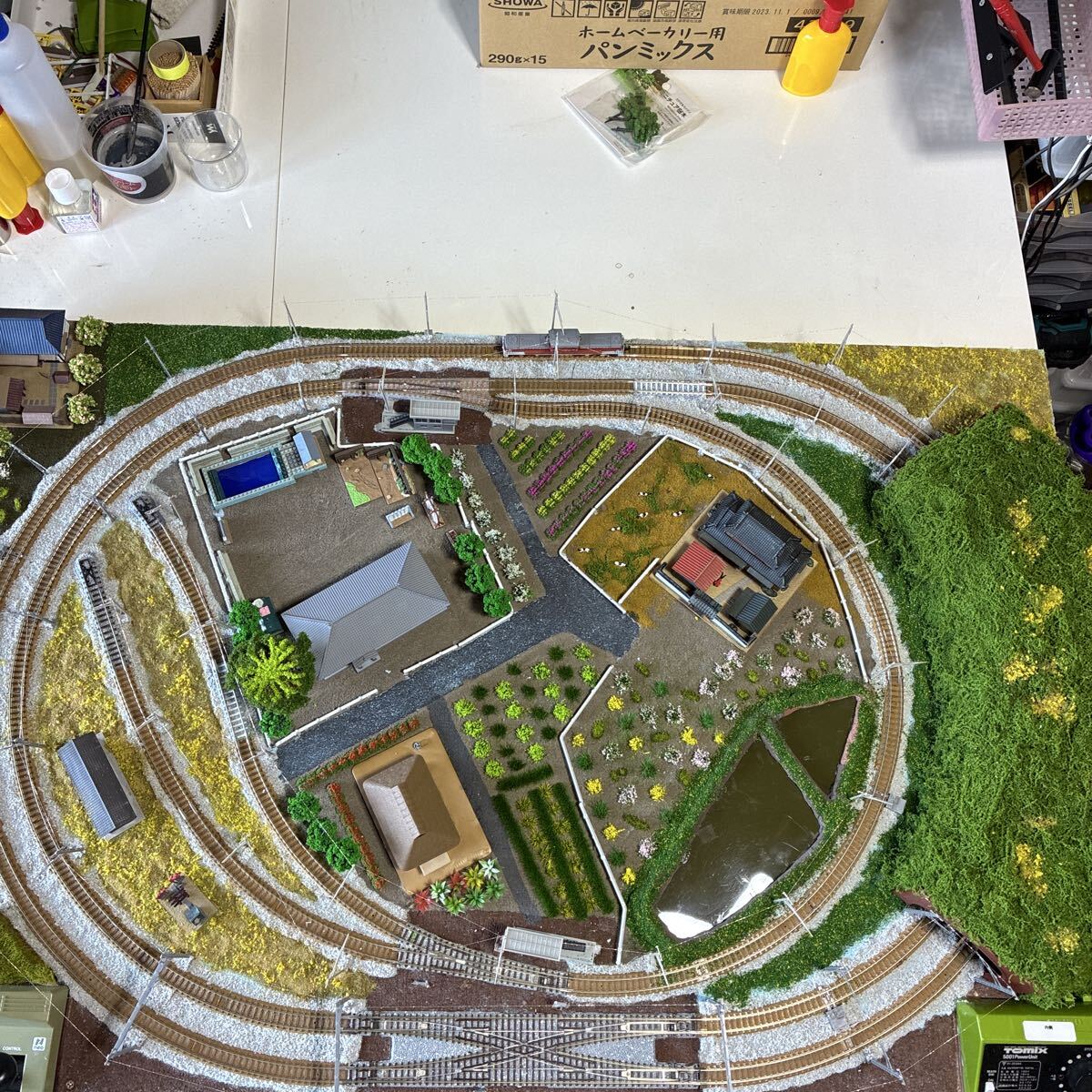 鉄道ジオラマレイアウト複線、 Wクロスポイント拍卖