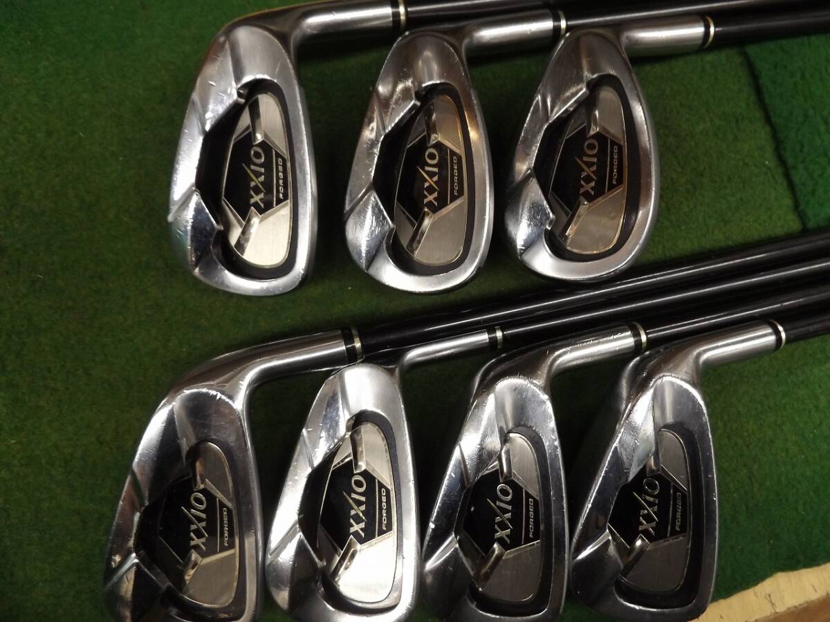 【税込】4827 XXIO FORGED 2009 #5-PW,SW 純正カーボン R ダンロップ ゼクシオ フォージド アイアンセット .978996拍卖