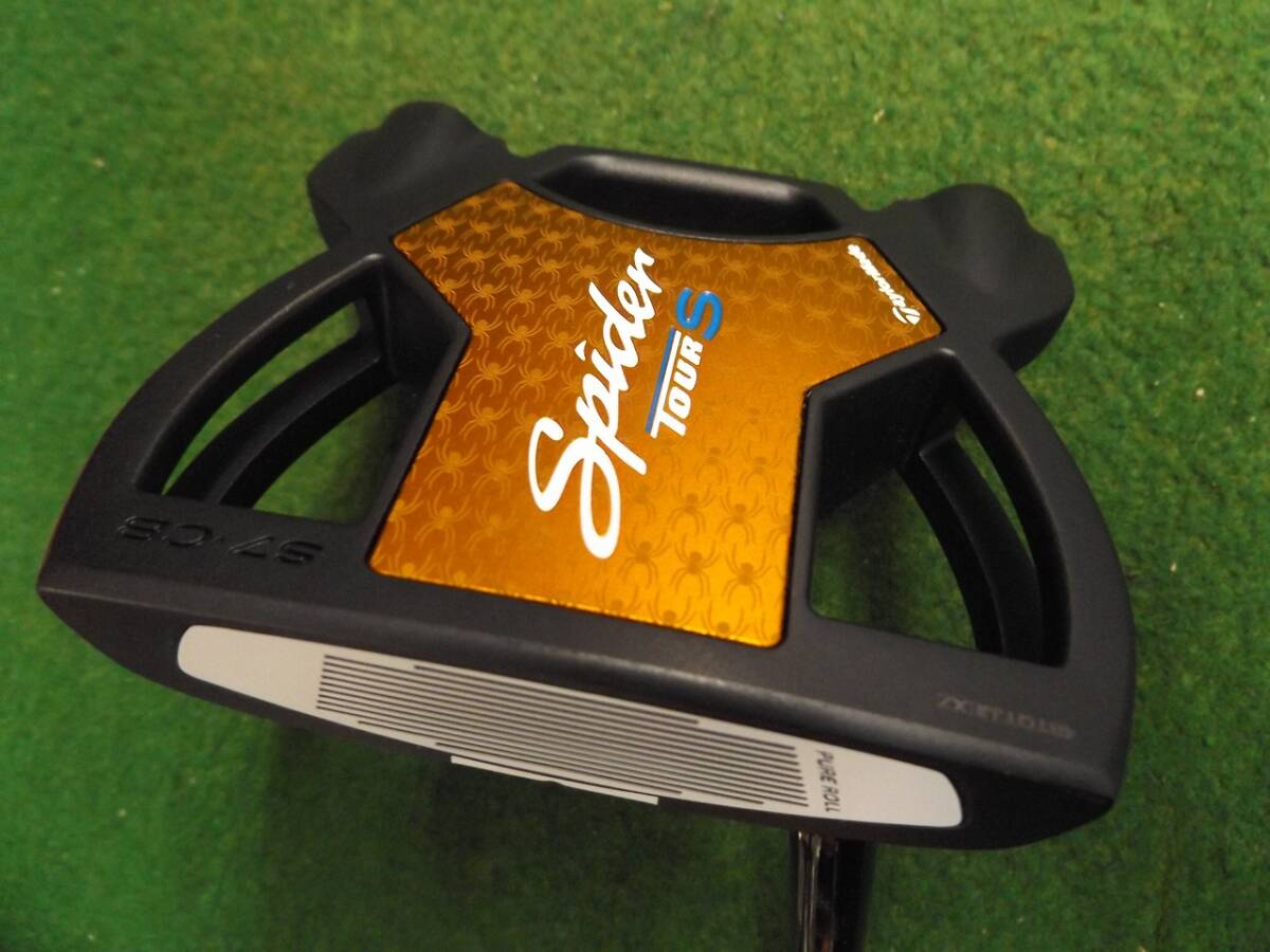 【税込】6853 SPIDER TOUR S BLACK 2025 (US) LH 34.5インチ シャフトカット有 カバー有 テーラーメイド パター レフティ.979269拍卖
