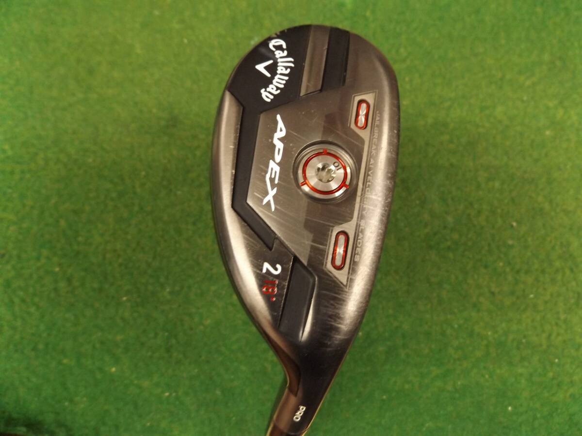 【税込】3756 APEX PRO 2021 #2 18° UST recoil 660 F2 リシャフト カバー有 キャロウェイ エイペックスプロ ユーティリティ .979917拍卖