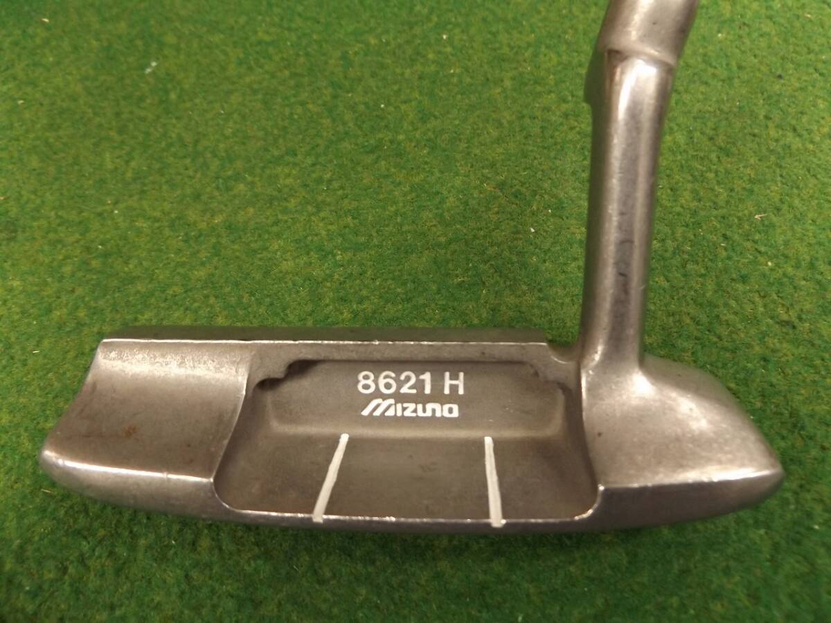 【税込】6859 MIZUNO 8621H LH 34インチ カバー無 ミズノ レフティ パター .979924拍卖