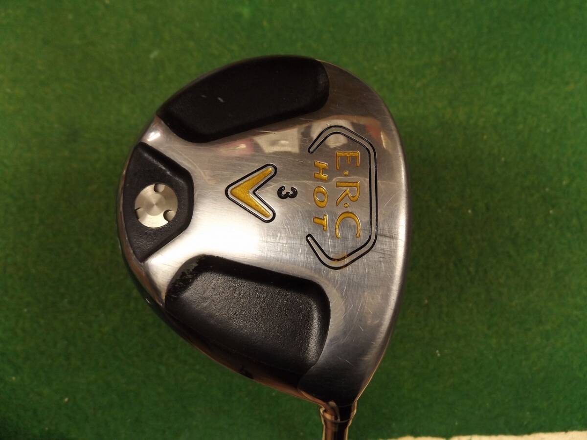 【税込】2503 E・R・C HOT 3W 15° 純正カーボン R カバー無 キャロウェイ フェアウェイウッド .979993拍卖