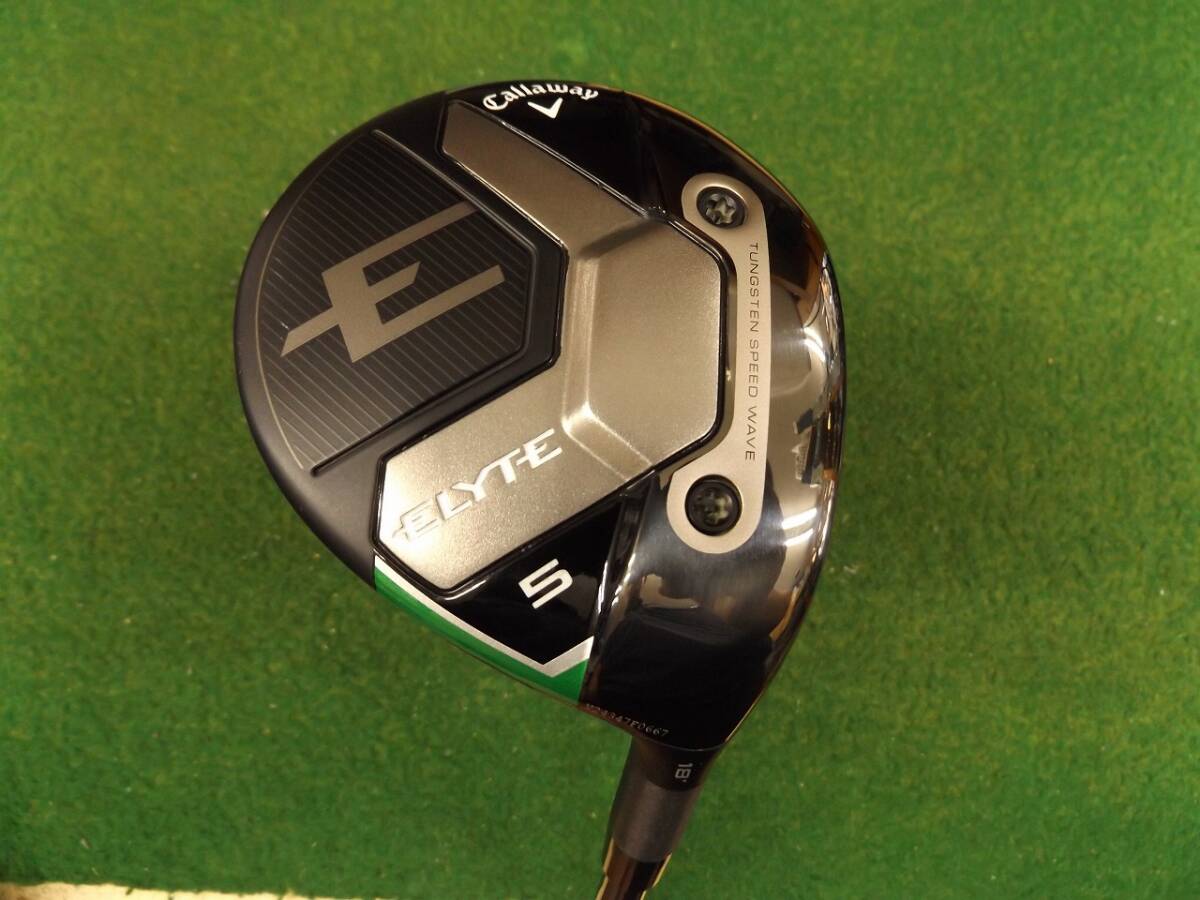【税込】2510 ELYTE 5W 18° VENTUS GREEN 5 for cw SR カバー有 キャロウェイ エリート フェアウェイウッド .980906拍卖