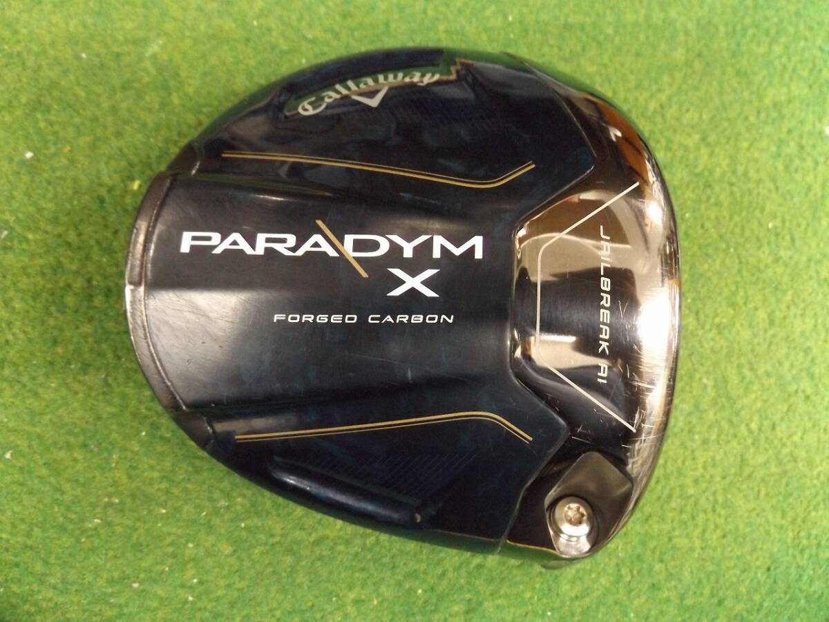 【税込】1982 PARADYM X 9° ヘッド単品 カバー無 キャロウェイ パラダイムX ドライバー .963046拍卖