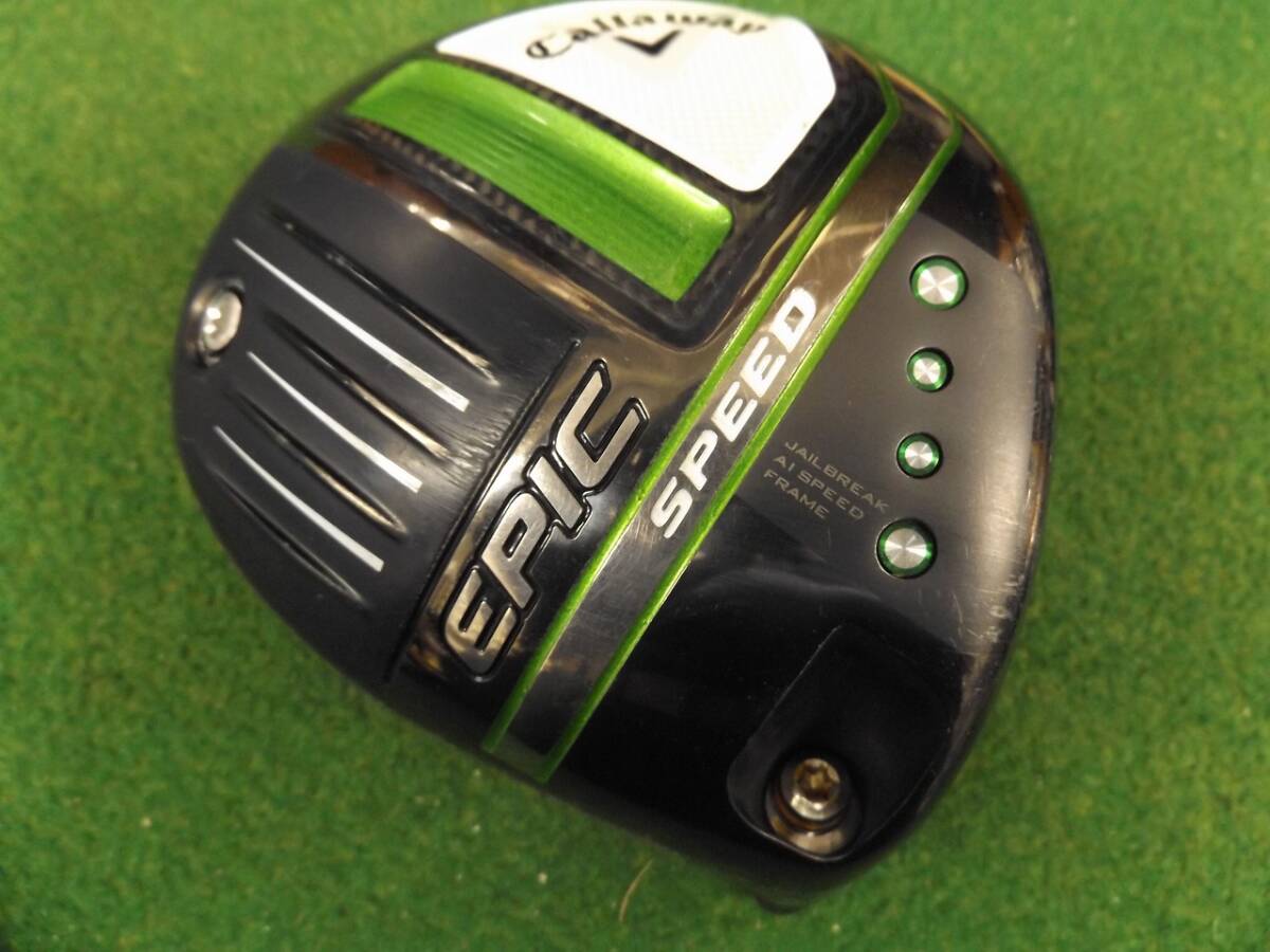 【税込】1137 EPIC SPEED 10.5° ヘッド単品 カバー無 キャロウェイ エピックスピード ドライバー .980968拍卖
