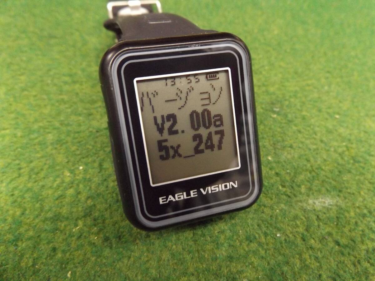 【税込】中古品 EAGLE VISION WATCH5 箱 付属品無し 本体のみ イーグルビジョン ウォッチ5 GPSナビ 腕時計 .拍卖