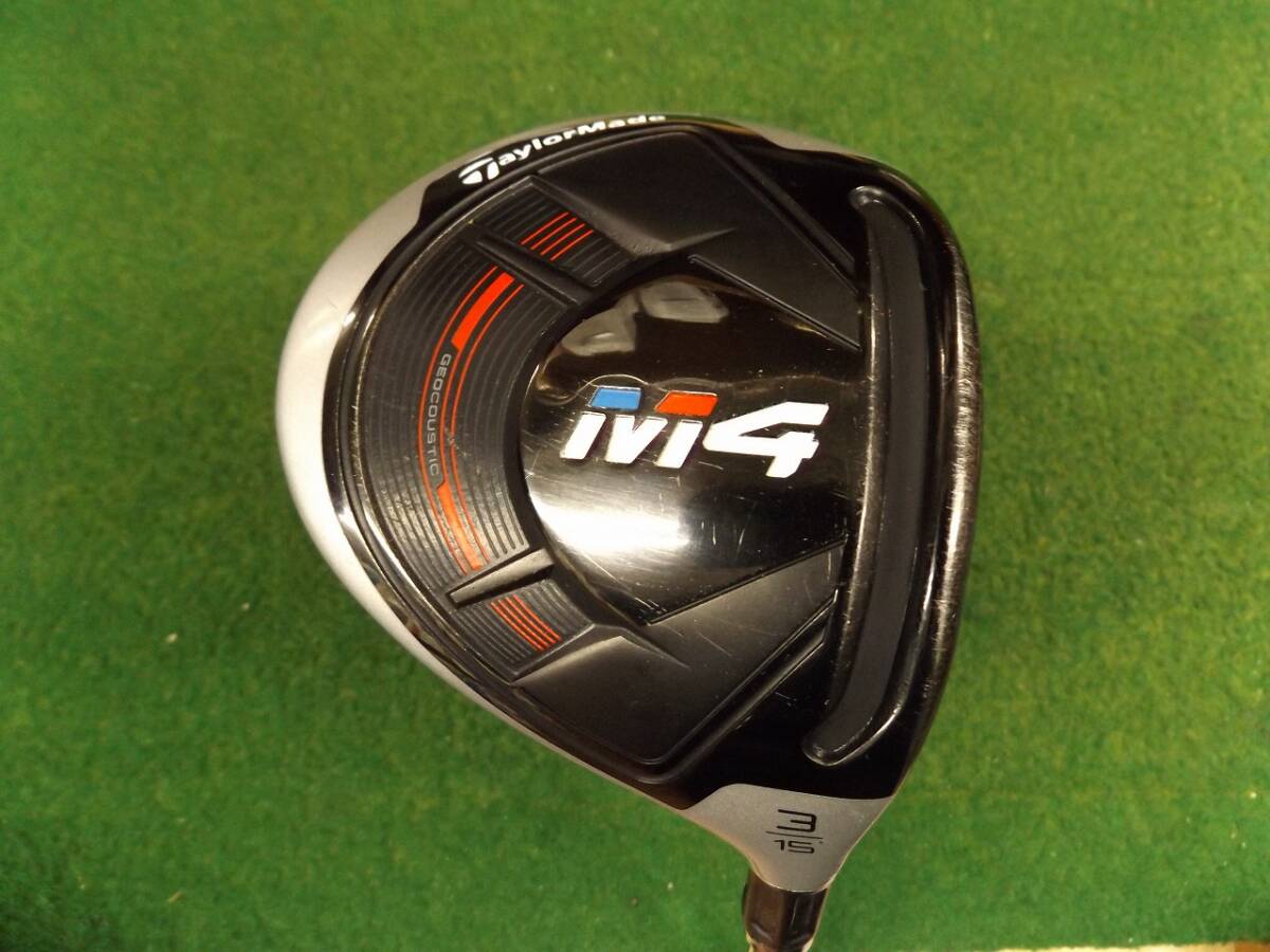 【税込】2525 M4 3W 15° 純正カーボン S カバー有 テーラーメイド フェアウェイウッド .982496拍卖
