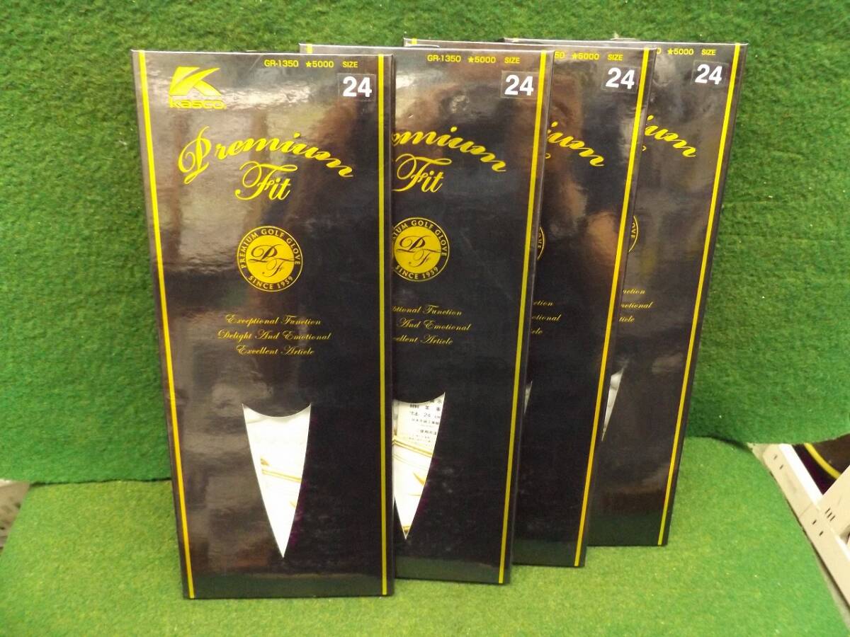 【税込】ネコポス送料無料!!訳あり☆kasco Premium Fit GR-1350 左手用 24cm×4枚 エチオピアシープ キャスコ プレミアムフィット拍卖