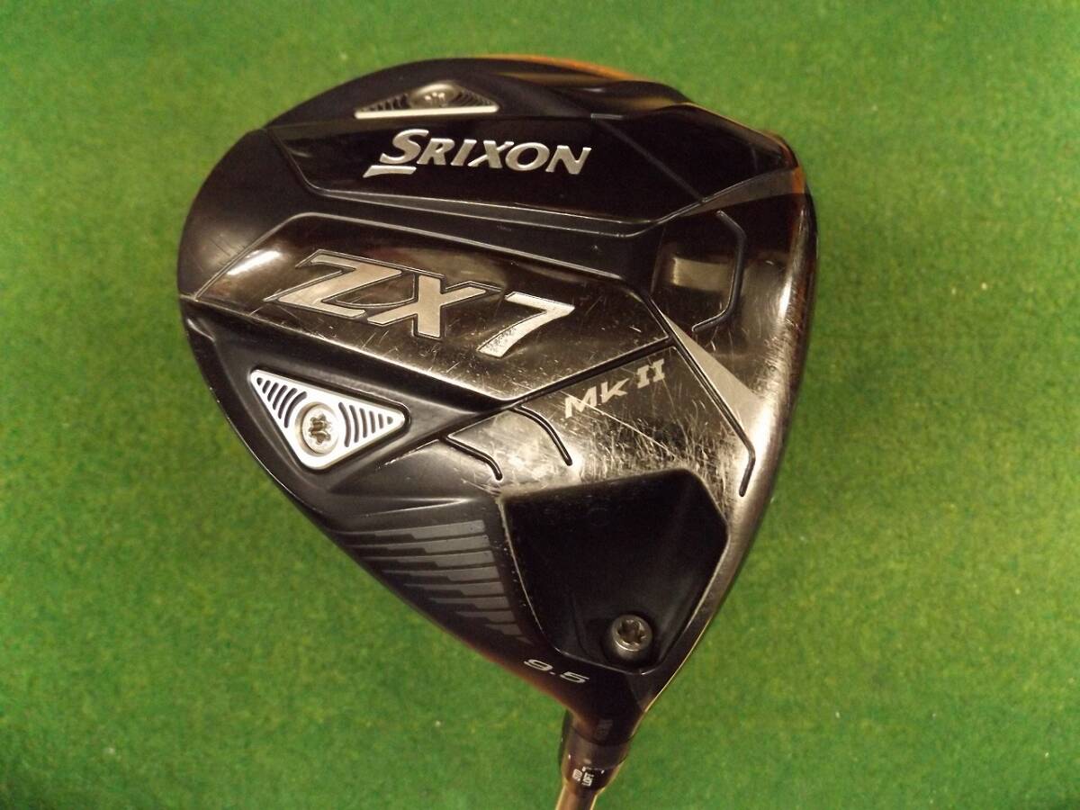 【税込】1155 SRIXON ZX7 MkⅡ 9.5° 純正カーボン SR カバー有 ダンロップ スリクソン .983501拍卖