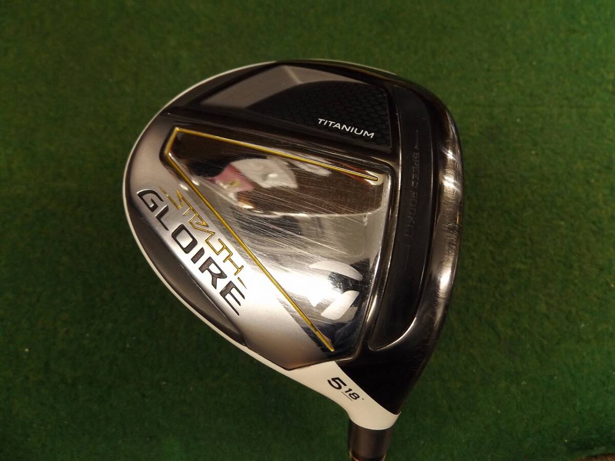 【税込】2535 STEALTH GLOIRE 5W 18° 純正カーボン R カバー無 テーラーメイド ステルスグローレ フェアウェイウッド .983747拍卖