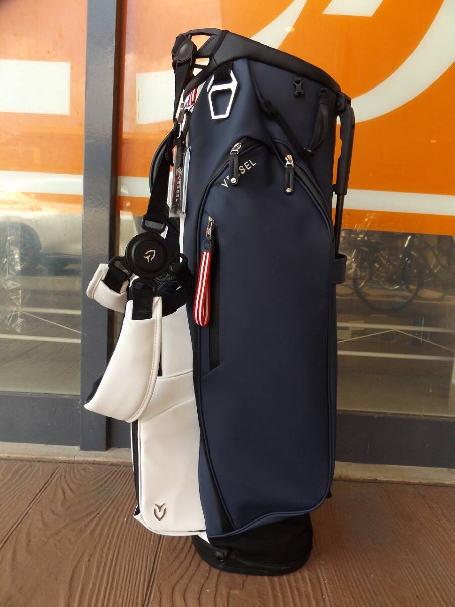 【税込】極上美品☆ VESSEL PLAYER 5.0 DOUBLE AMERICANA スタンドバッグ 8.5型 3.8kg ベゼル プレイヤー アメリカーナ拍卖