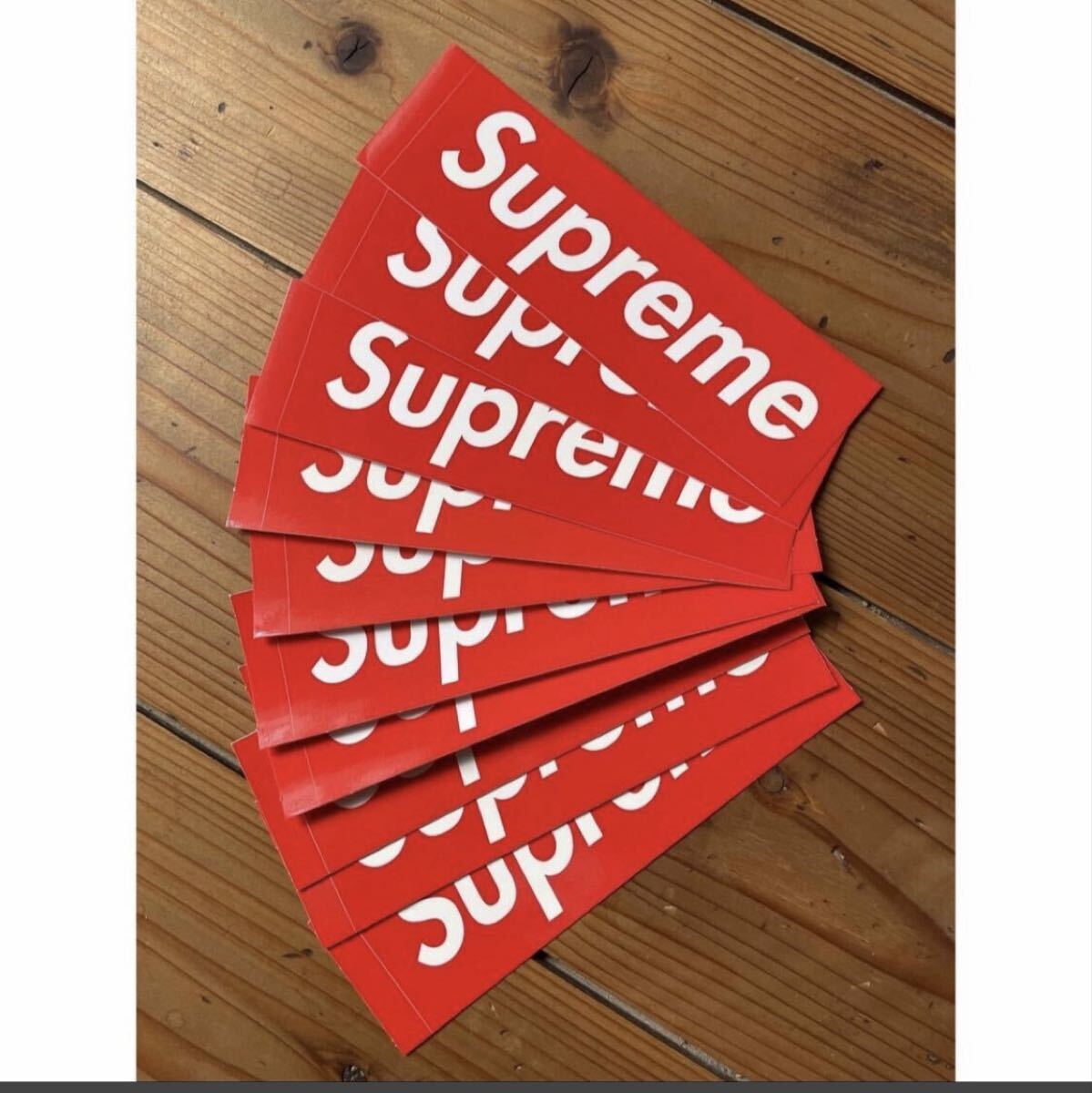 supreme 非売品 BOX LOGO sticker 10枚シュプリーム ボックス ロゴ ステッカー拍卖