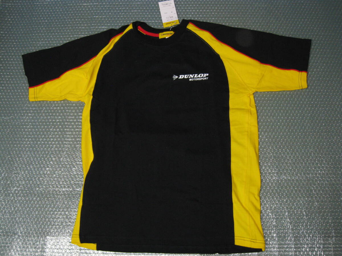 DUNLOP MOTORSPORT / ダンロップ モータースポーツ Tシャツ イエロー/ブラック Lサイズ 送¥185~ 拍卖