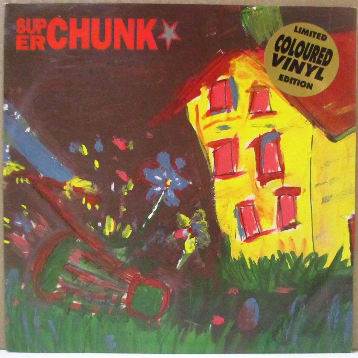 SUPERCHUNK(スーパーチャンク)-Mower (German 限定「クリアオレンジヴァイナル」 7インチ) '92年シングル拍卖