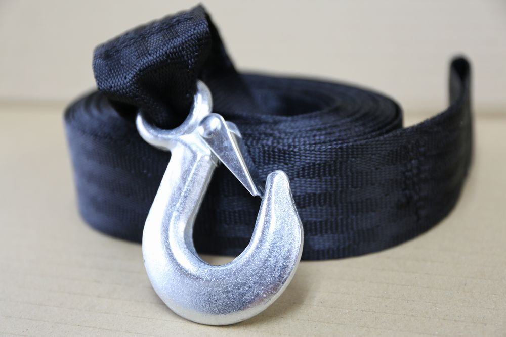 Maverick ウインチストラップ Winch Strap 2インチ幅用 48mmX15フィート ウインチベルト【長さ 4.5m】拍卖