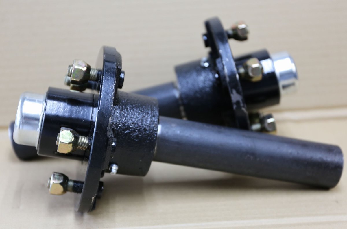 LAHOO ホイール ハブ&スピンドル キット 1750LBS 5穴 PCD114.3 (1軸分 2個セット)(1587KGS) アクスル ハブキット拍卖
